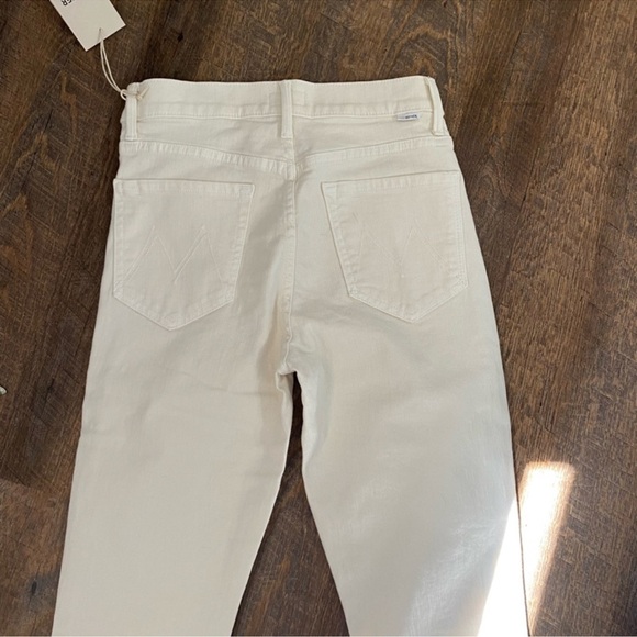 NWT MOTHER RASCAL SLICED UP HEEL PLAY DATE HIGH WAISTED WITH FLARED size 25 - Picture 7 of 11